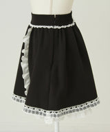 リボン刺繍ギャザースカート