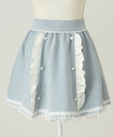 リボン刺繍ギャザースカート