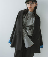 【メール便】箔オーガンジーブラウス