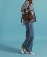 【メール便】箔オーガンジーブラウス