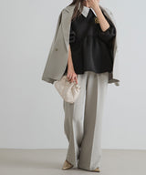 ダブルボタンオーバーサイズジャケット【セットアップ対応】