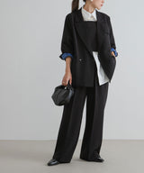 ダブルボタンオーバーサイズジャケット【セットアップ対応】