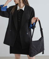 ダブルボタンオーバーサイズジャケット【セットアップ対応】