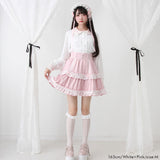 キラキラビジュレースリボンブラウス