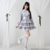 キラキラビジュレースリボンブラウス