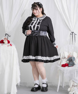 キラキラビジュレースリボンブラウス