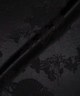 肩開きジップ2wayドラゴン柄配色チャイナブラウス/ワンピース