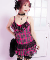 フリフリ姫ギャルキャミワンピース【大きいサイズ有】