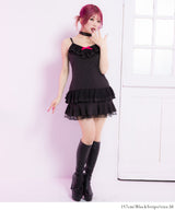 フリフリ姫ギャルキャミワンピース【大きいサイズ有】