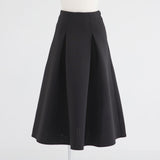 シンプルタックダンボールフレアスカート