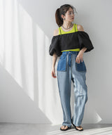 【メール便】前後2wayアメスリカラータンクトップ