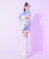薄手脚長ルーズソックス