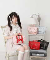 選べるデザインリボンショルダーバッグ