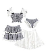 6wayフリルリボン水着