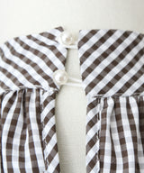 コットンバルーンボウタイリボンワンピース