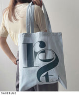 バイカラーロゴトートーバッグ