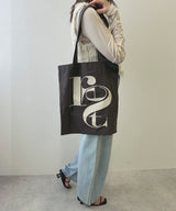 バイカラーロゴトートーバッグ