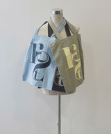 バイカラーロゴトートーバッグ