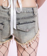 ギャルデニムショートパンツ