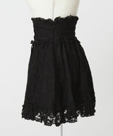 選べる丈レースフリルリボンスカート