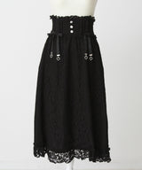 選べる丈レースフリルリボンスカート