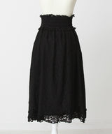 選べる丈レースフリルリボンスカート