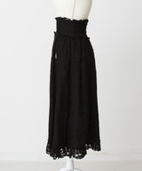 選べる丈レースフリルリボンスカート