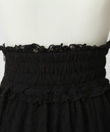 選べる丈レースフリルリボンスカート