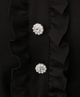 キラキラビジューレース重ねワンピース