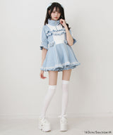 フリルたっぷりジャージセットアップ