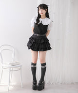 ハートベルトセットティアードスカパン【大きいサイズ有り】