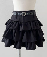 ハートベルトセットティアードスカパン【大きいサイズ有り】