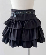 ハートベルトセットティアードスカパン【大きいサイズ有り】