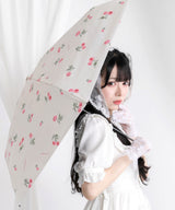 可愛い柄の折り畳み日傘
