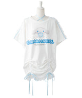 【ご好評につき完売しました】【海外発送不可】【サンリオ×DML】リボンレースビッグTシャツ