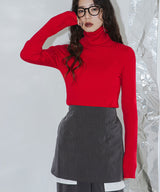 【25aw】ロングスリーブカラフルリブタートル