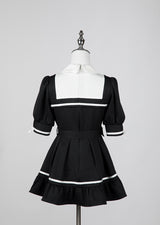 【夢展望×谷GOGOコラボ商品】探偵ネクタイ半袖ワンピース