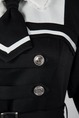 【夢展望×谷GOGOコラボ商品】探偵ネクタイ半袖ワンピース