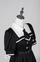 【夢展望×谷GOGOコラボ商品】探偵ネクタイ半袖ワンピース