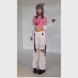 【メール便】レース×レースアップアームウォーマー