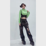 クラッシュデニム【大きいサイズ有】