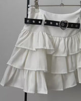 ハートベルトセットティアードスカパン【大きいサイズ有り】