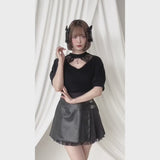 選べるデザインサイドプリーツスカート