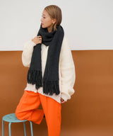 ニットロングマフラー