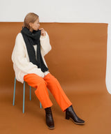 ニットロングマフラー