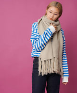 ニットロングマフラー