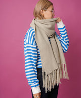 ニットロングマフラー