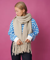 ニットロングマフラー