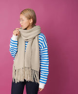 ニットロングマフラー