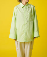 【メール便】ワイドスリーブオーバーサイズシャツ